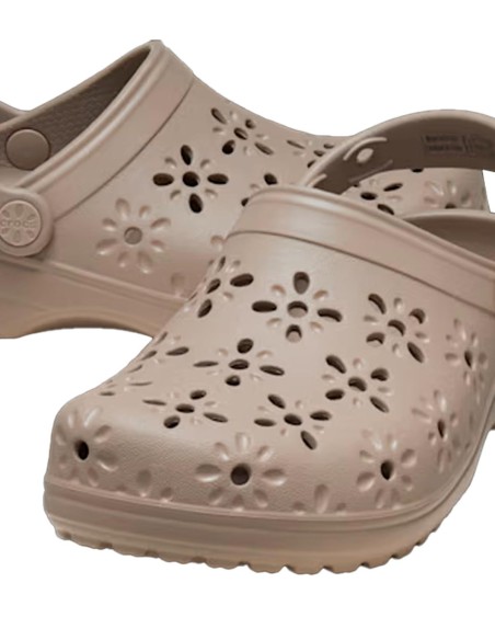 Crocs - Calzado Classic Floral Cut Out Cl