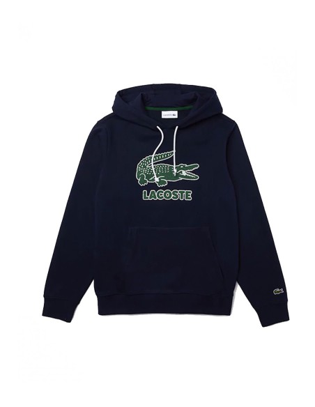 Lacoste - Sudadera Hombre Azul - Logo