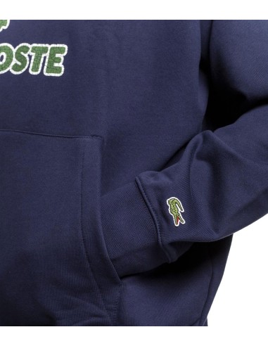 Lacoste - Sudadera Hombre Azul - Logo