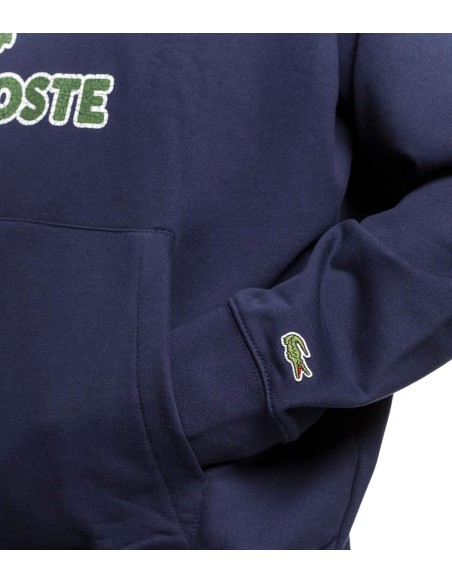 Lacoste - Sudadera Hombre Azul - Logo