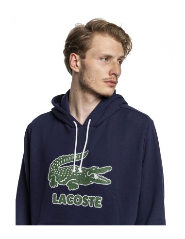 Lacoste - Sudadera Hombre Azul - Logo