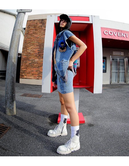 Mod Wave Movement - Falda Mike Teddy Denim