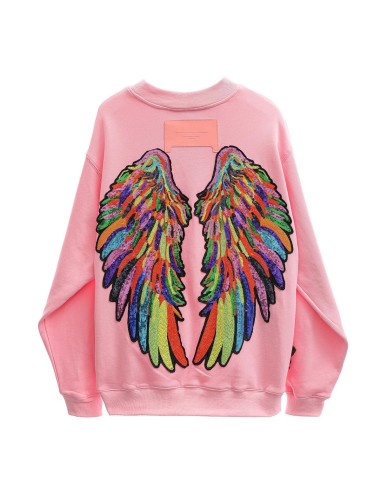 Mod Wave Movement - Sudadera Rose & Wings