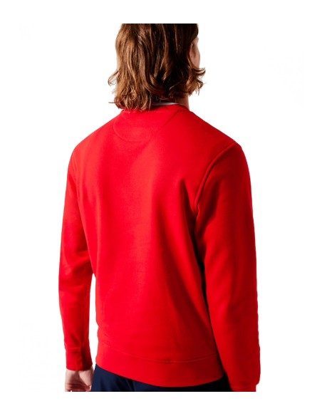 Lacoste - Sudadera Hombre Roja - Sport