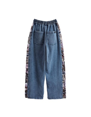 Mod Wave Movement - Pantalón Teddy Print Denim