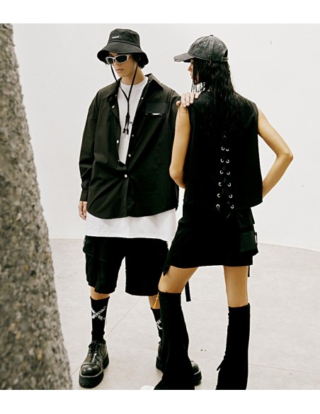 Mod Wave Movement - Falda Oversized Lace