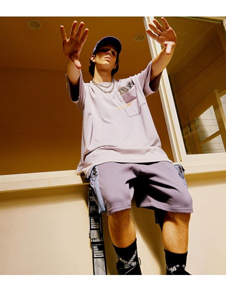 Mod Wave Movement - Pantalon Cargo Corto Vanguard's Dog