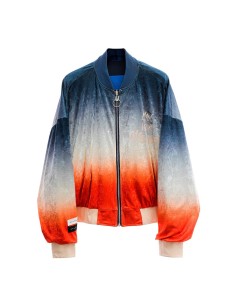 Mod Wave Movement - Chaqueta Bomber Reversible Dégradé