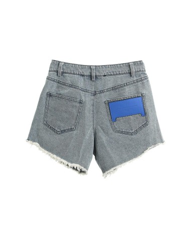 Mod Wave Movement - Pantalón Corto Teddy Denim