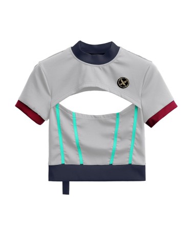 Mod Wave Movement - Crop-Top Technical