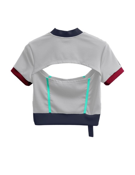 Mod Wave Movement - Crop-Top Technical