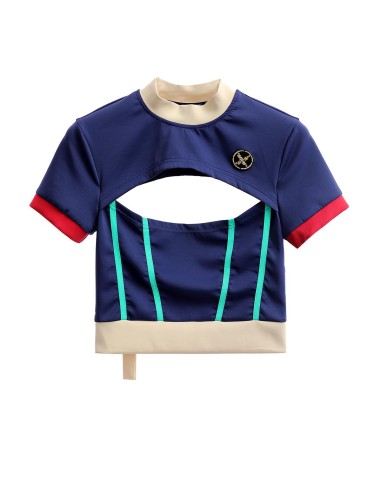 Mod Wave Movement - Crop-Top Technical