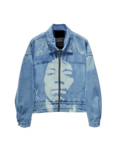 Mod Wave Movement - Chaqueta Denim Print