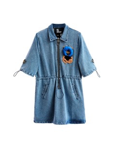 Mod Wave Movement - Vestido MWM Mike Teddy Zip Dress