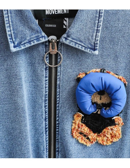 Mod Wave Movement - Vestido MWM Mike Teddy Zip Dress