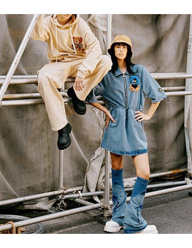 Mod Wave Movement - Vestido MWM Mike Teddy Zip Dress