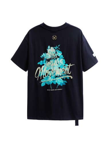 Mod Wave Movement - Camiseta 4 Logo Floral