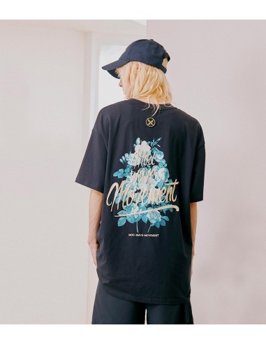 Mod Wave Movement - Camiseta 4 Logo Floral
