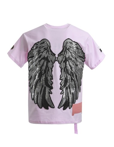 Mod Wave Movement - Camiseta Rose & Wings