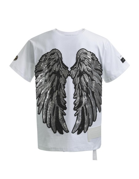Mod Wave Movement - Camiseta Rose & Wings