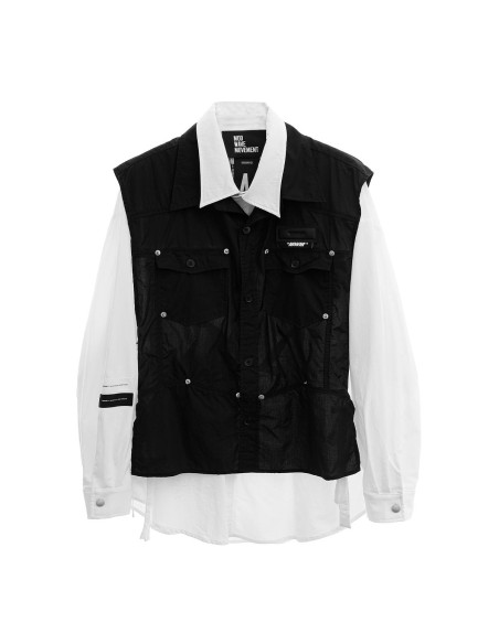 Mod Wave Movement - Camisa Double Design