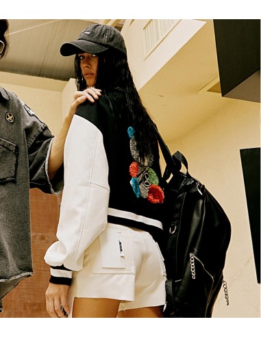 Mod Wave Movement - Chaqueta Bomber Cropped Teddy Capsule