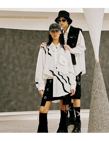 Mod Wave Movement - Camisa Scratch Design