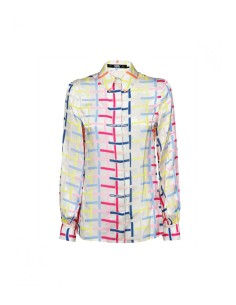 Karl Lagerfeld - Camisa Checked Silk