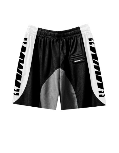 Mod Wave Movement - Pantalones Cortos Motorbike Inspired Shorts