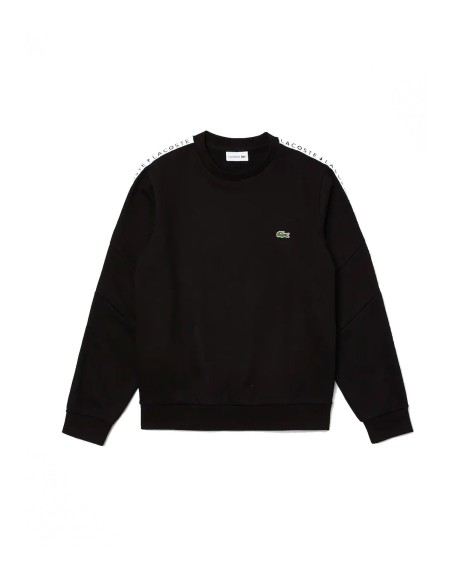 Lacoste - Sudadera Hombre Negra - Colorblock