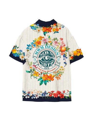 Mod Wave Movement - Camisa Floral S/S