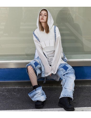 Mod Wave Movement - Pantalón Denim Multibolsillos