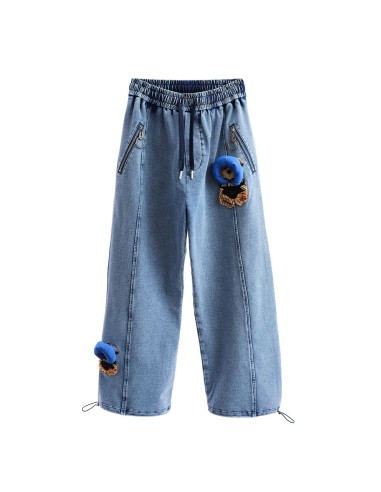 Mod Wave Movement - Pantalón Denim Teddy Capsule
