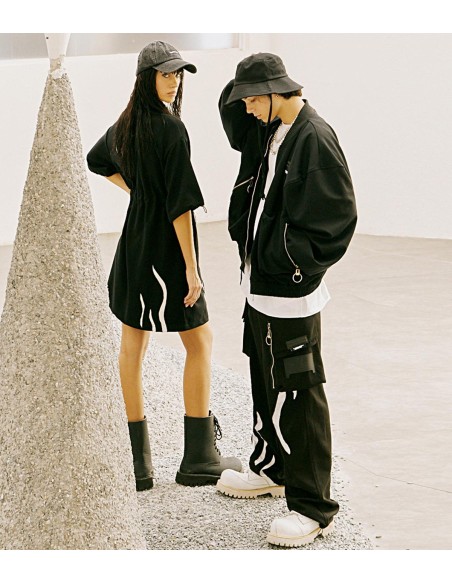 Mod Wave Movement - Vestido Scratch