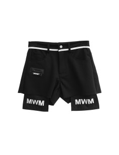 Mod Wave Movement - Pantalón Corto Double Logo Pockets