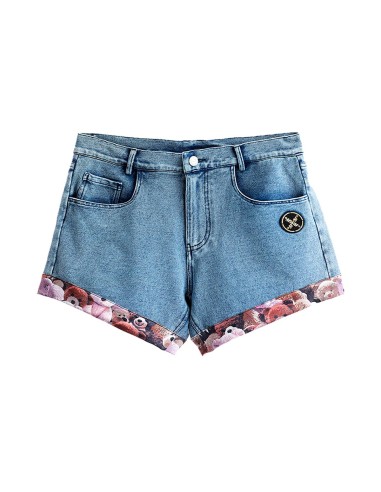 Mod Wave Movement - Pantalón Demin Teddy Print