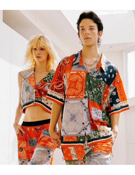 Mod Wave Movement - Camisa Bandana S/S