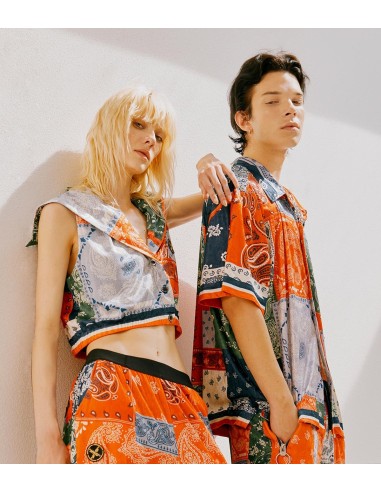 Mod Wave Movement - Camisa Bandana S/S