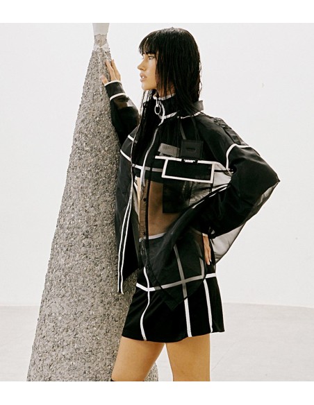 Mod Wave Movement - Camisa Transparent