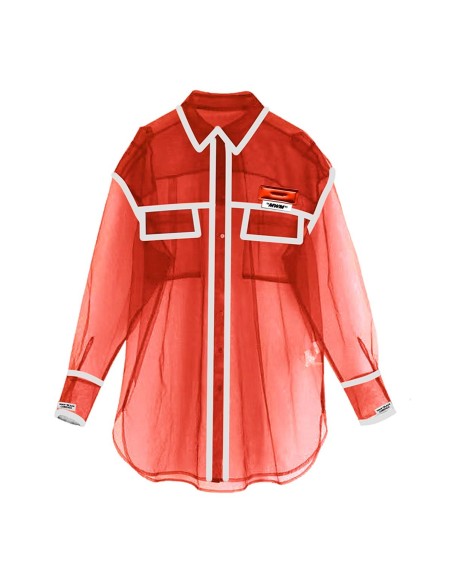 Mod Wave Movement - Camisa Transparent