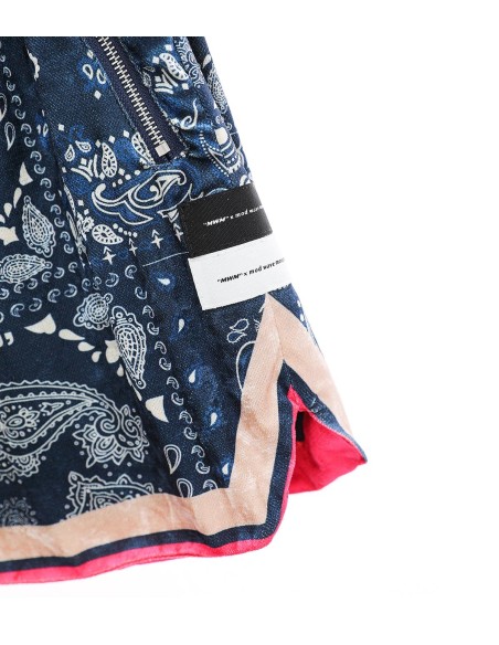 Mod Wave Movement - Pantalón Corto Bandana Print