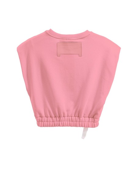 Mod Wave Movement - Crop Top Teddy