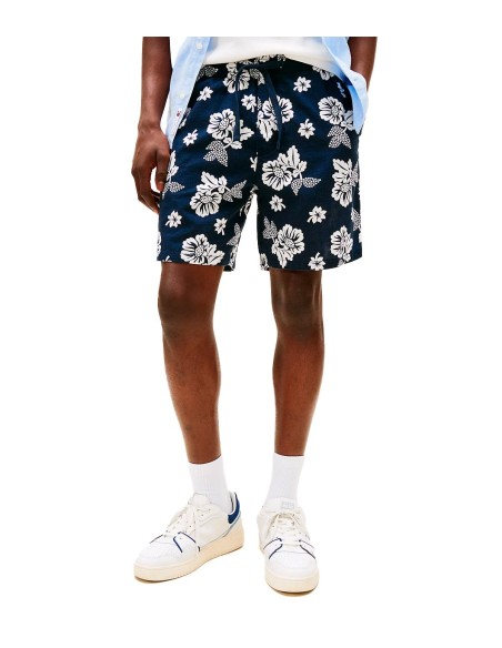 Tommy Jeans - Pantalón Corto Con Estampado Beach