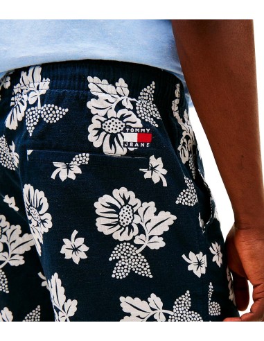 Tommy Jeans - Pantalón Corto Con Estampado Beach