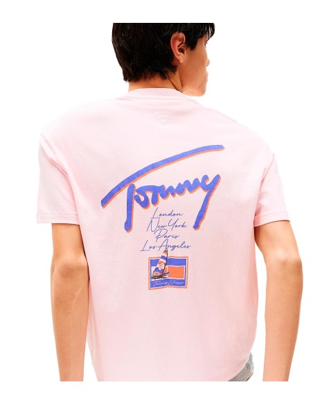 Tommy Jeans - Camiseta Amplia Con Logo
