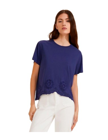 Marella - Camiseta Con Bajo Festoneado