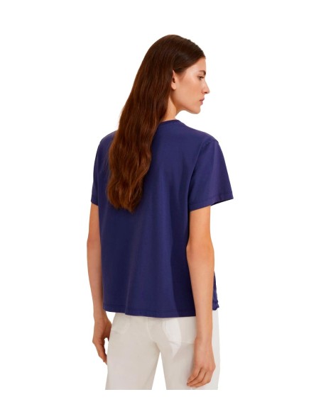 Marella - Camiseta Con Bajo Festoneado