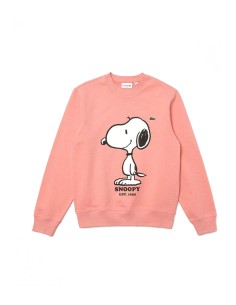 Lacoste - Sudadera Hombre Rosa - Snoopy