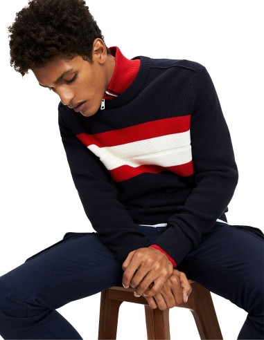 Tommy Hilfiger - Jersey Ribbed Chest Stripe