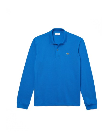 Lacoste - Polo Hombre Azul - Manga Larga